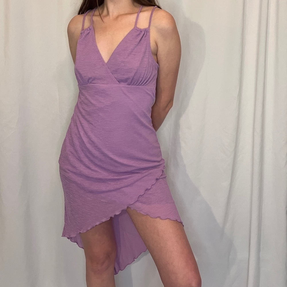 Vintage Fredrick’s of Hollywood Lavender Dress